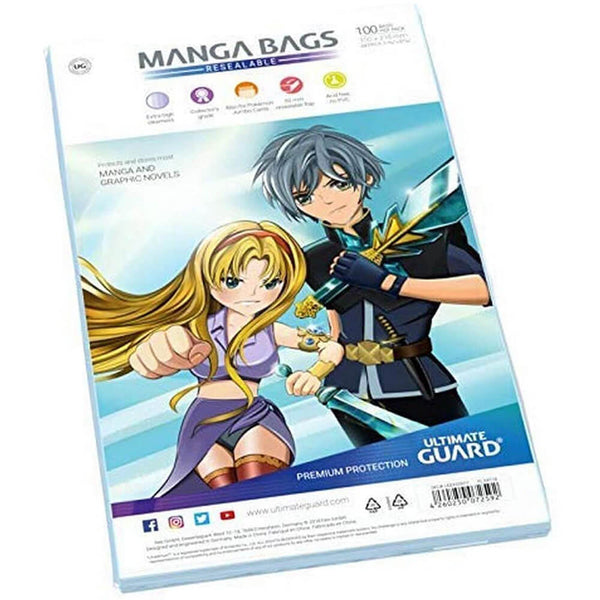 Ultimate Guard Manga Bags Resealable 100pcs