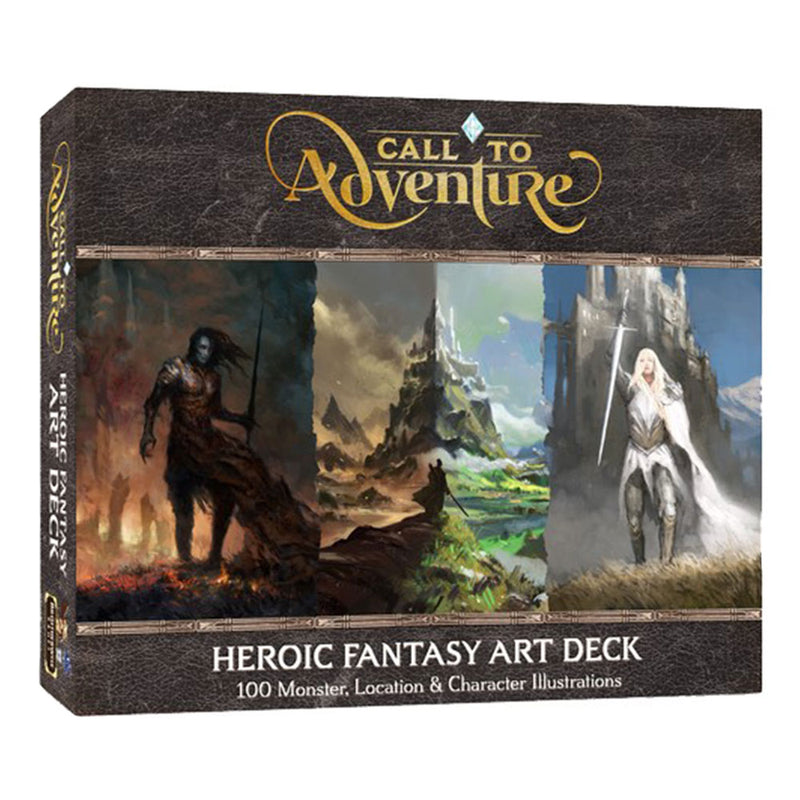 Appel à l'aventure Fantasy Art Deck Card Game