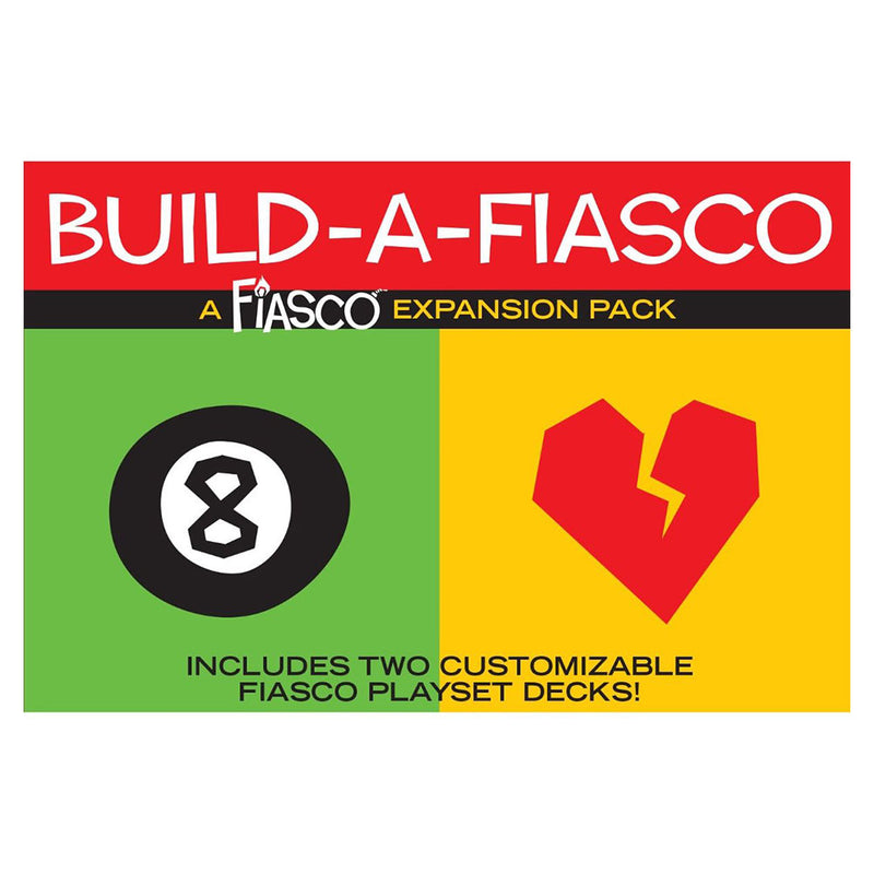 Fiasco Extension Pack à deux jeux de jeu