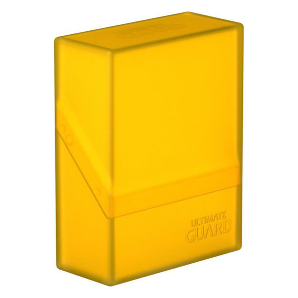 Ultimate Guard Amber Boulder Deck Case (Holds 40+)