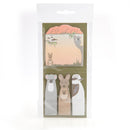 Notes autocollantes Bilby bleu