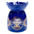 Brûleur à huile apaisant avec bol