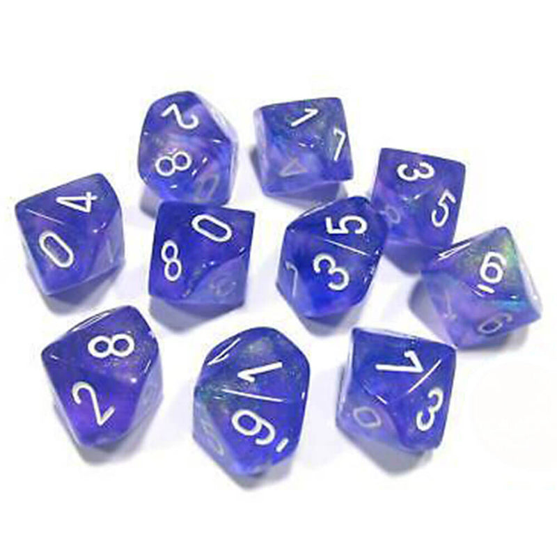 Chessex D10 Polyhedral 10-Die Borealis-Set