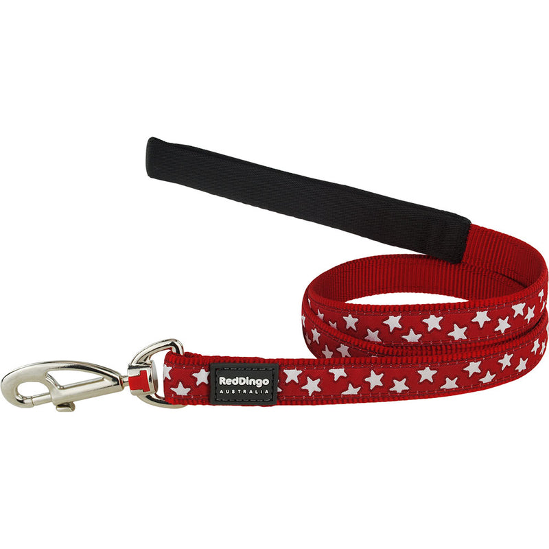 Star Dog Lead (rouge)