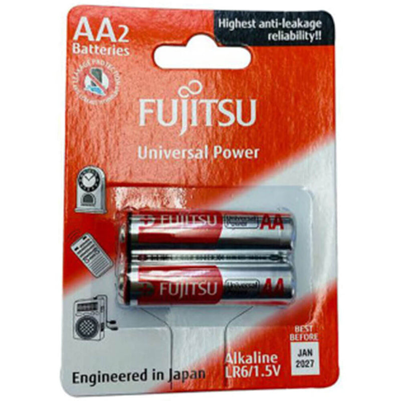 Fujitsu Alkaline Blister Universal Power (2er Pack)