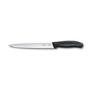 Filleting Knife Flexible Wide Blade Blister Black 20cm
