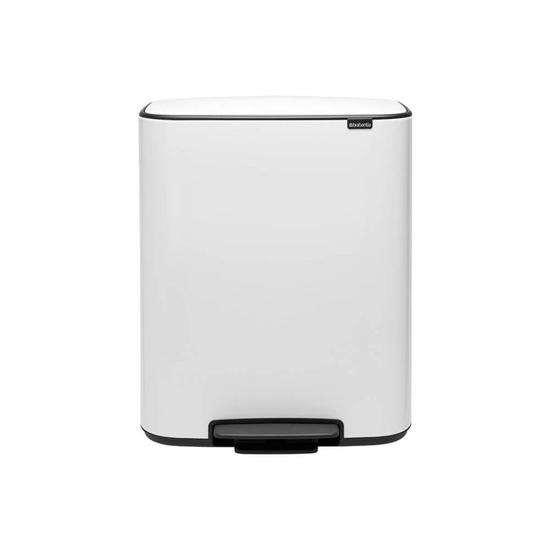 Brabantia BO Treteimer mit 2 Fächern, 30 l