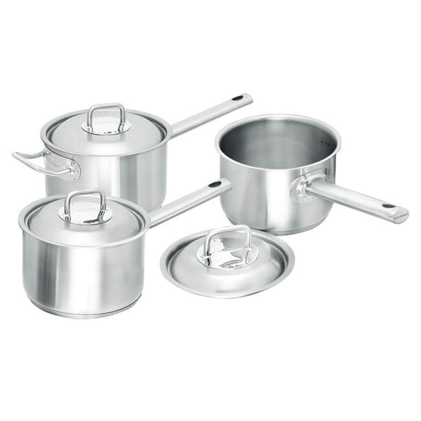 Scanpan Commercial Saucepan Set (3pcs)