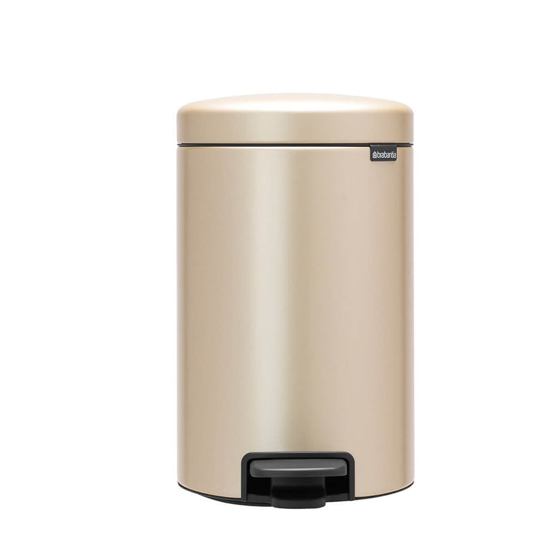 Brabantia Poubelle à Pédale NewIcon (M/Or)