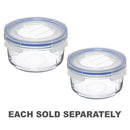 Glasslock Round Tempered Glass Food Container