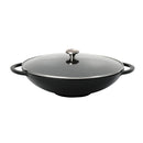Chasseur Wok with Glass Lid (37cm/4.5L)