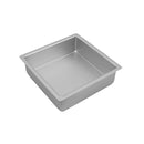Bakemaster Square Cake Pan (Silver Anodised)