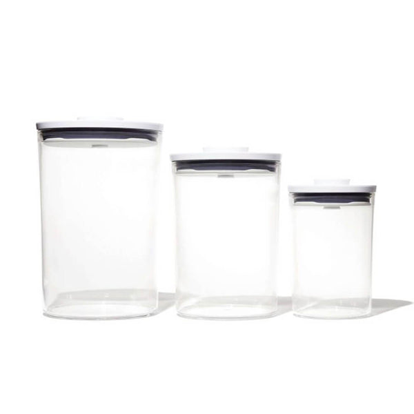 OXO Good Grips POP 2.0 Round Canister Set (3pcs)