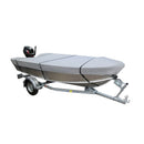 Öffnen Sie die Bootsabdeckung