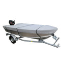 Öffnen Sie die Bootsabdeckung