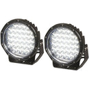 Powertech Solid LED Driving Lights IP68 Noir (La paire)