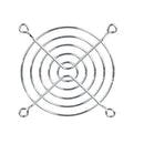 Grille de protection des doigts du ventilateur