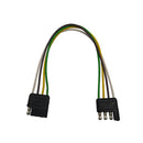  Kabelgebundener Stecker und Buchse mit Rundsteckern