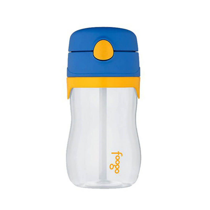 320 ml Foogo Tritan-Plastik-Trinkflasche mit Strohhalm