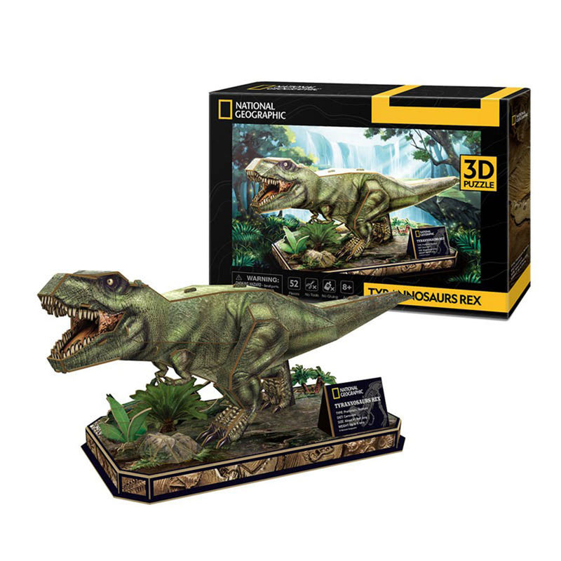 Kit de modèle en papier 3D dinosaure