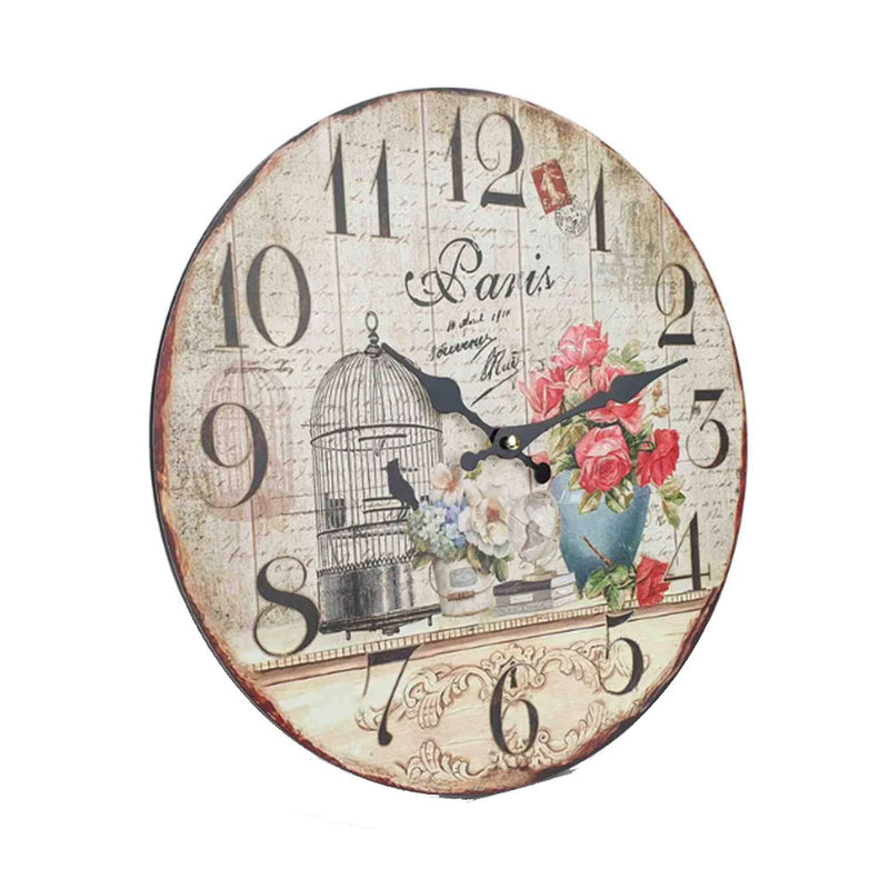 Classical MDF Wall Clock 12" (34x34x2.5cm)