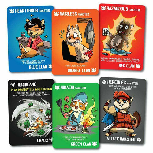 Gyrating Hamsters Card Game