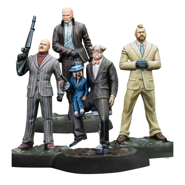 Batman Miniature Game Ventriloquist & Mobsters