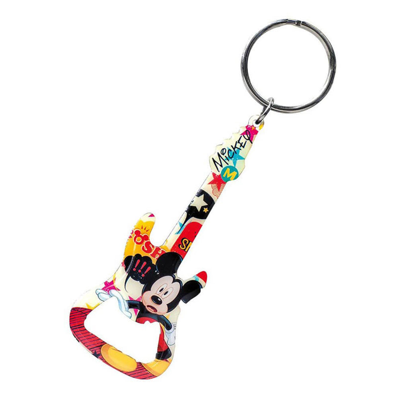 Porte-clés décapsuleur en étain Mickey Mouse