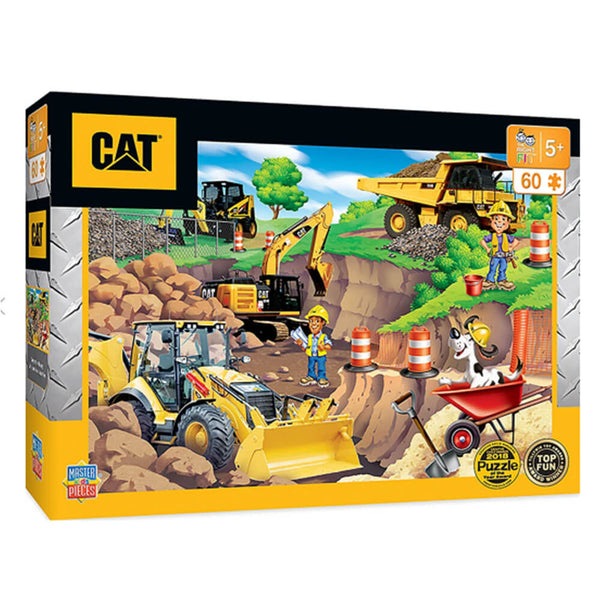 Caterpillar The Quarry Puzzle (60pcs)