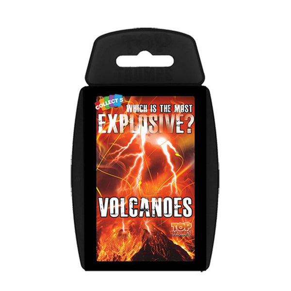 Top Trumps Volcanoes Card Game