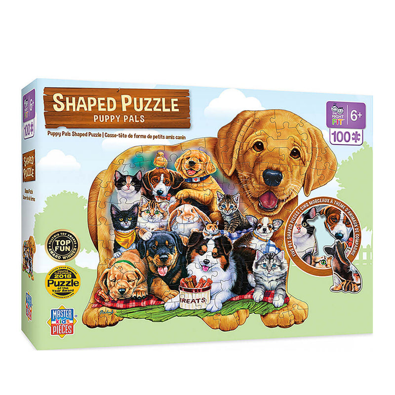 Puzzle en forme de MP (100 pcs)