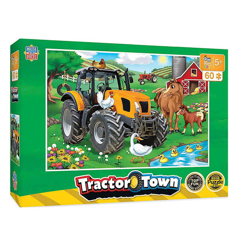 MP Tractor Town Puzzle (60 Teile)