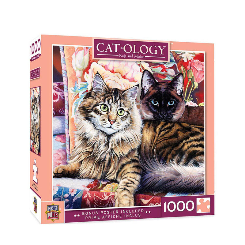 Meisterwerke Puzzle Cat-ology (1000 Teile)