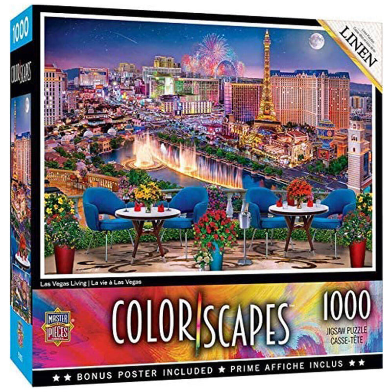 Farblandschaften 1000-Teile-Puzzle