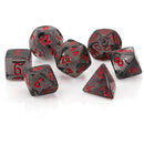 D7 Die Set Dice Translucent Poly (7 Würfel)