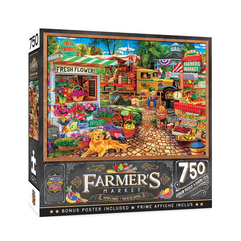 Bauernmarkt-Puzzle (750 Teile)