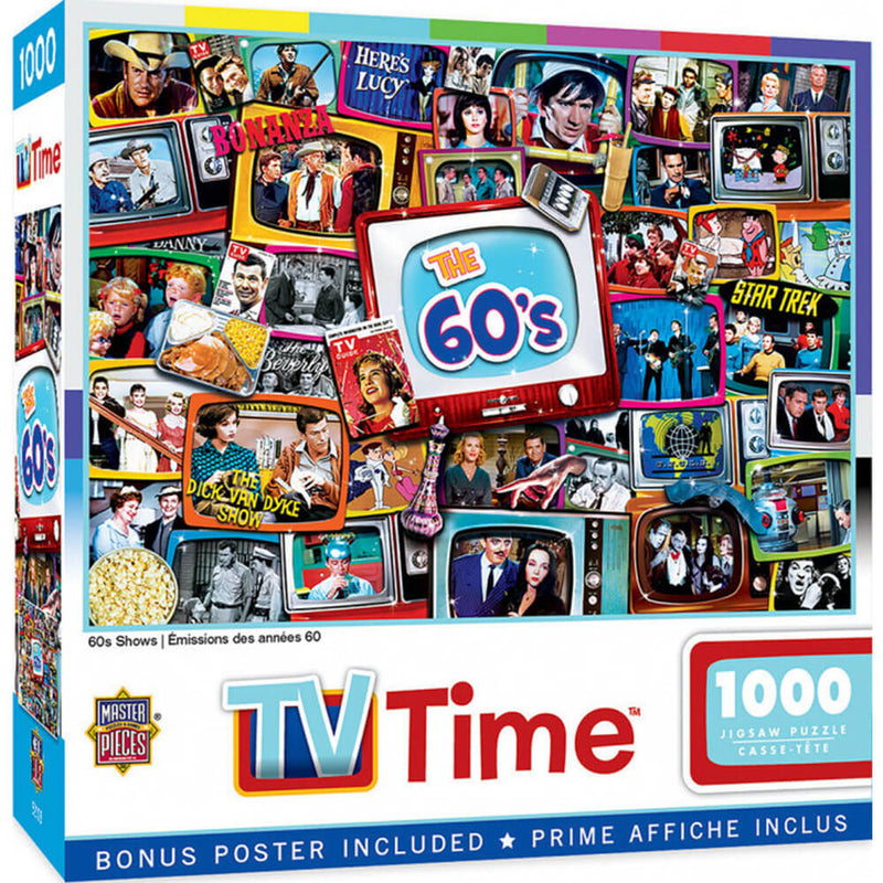 MasterPieces TV Time zeigt 1000-Teile-Puzzle