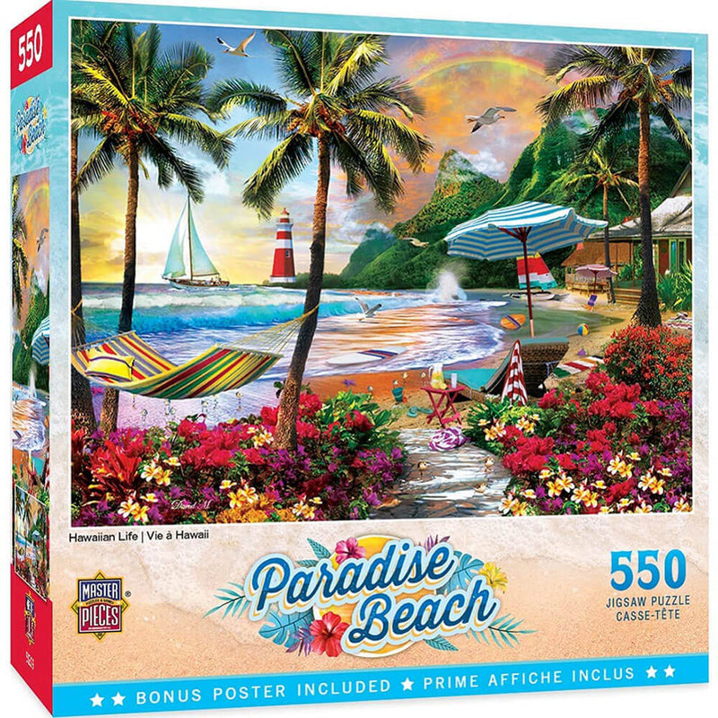 Casse-tête MasterPieces Paradise Beach 550 pièces