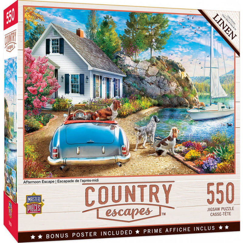 MasterPieces Country Escapes 550-Teile-Puzzle