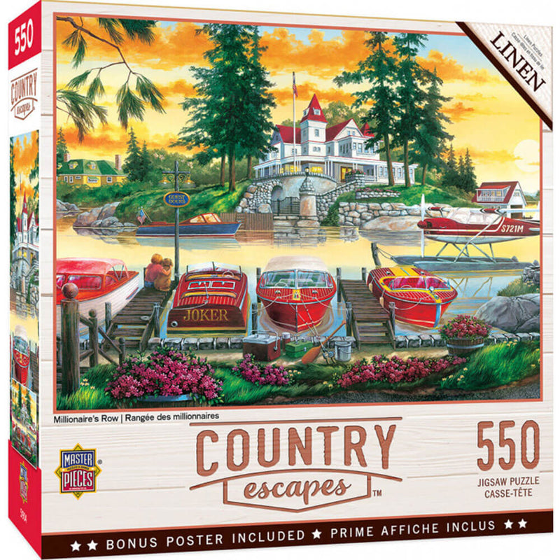 MasterPieces Country Escapes 550-Teile-Puzzle