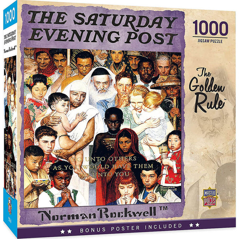 Puzzle 1000 pièces Saturday Evening Post
