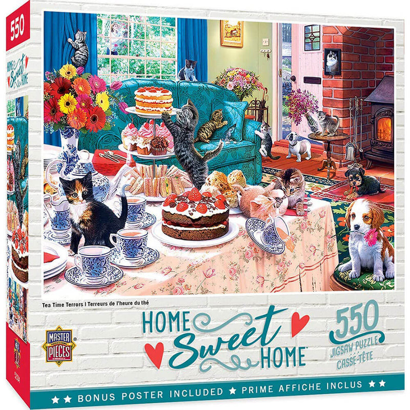 MasterPieces Home Sweet Home Puzzle mit 550 Teilen