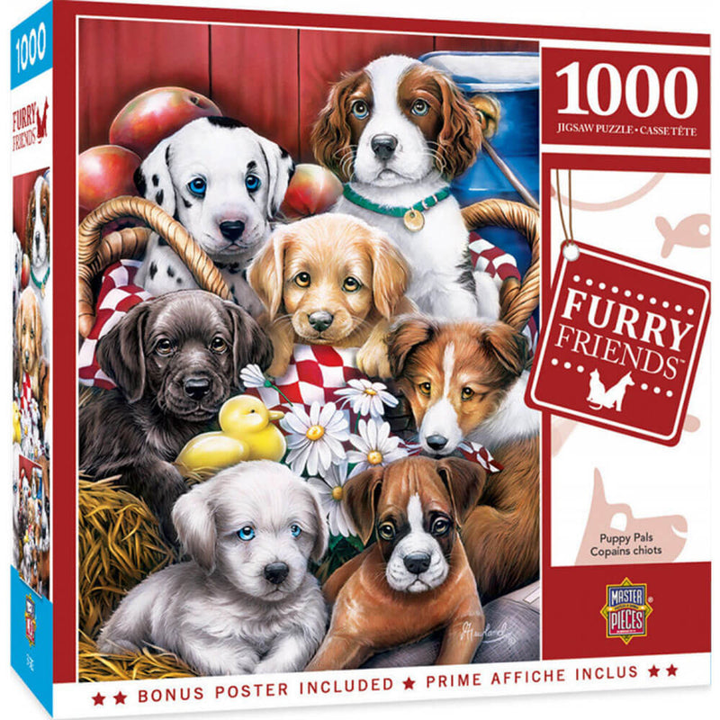 MasterPieces Furry Friends 1000-Teile-Puzzle