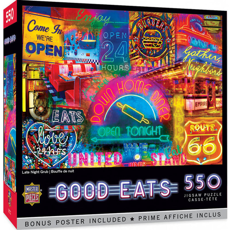 MasterPieces Good Eats 550-Teile-Puzzle
