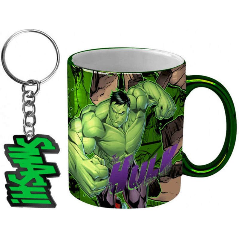 Tasse à café et porte-clés Marvel