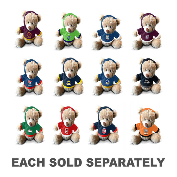 NRL Plush Teddy with Hoodie