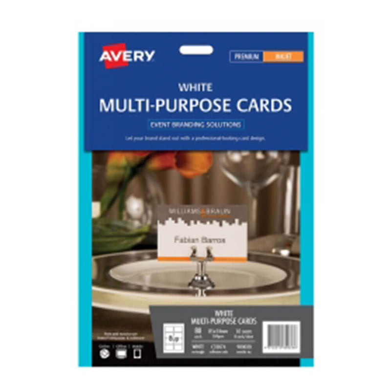 Avery Events &amp; Branding Multipurpose Card 10pk
