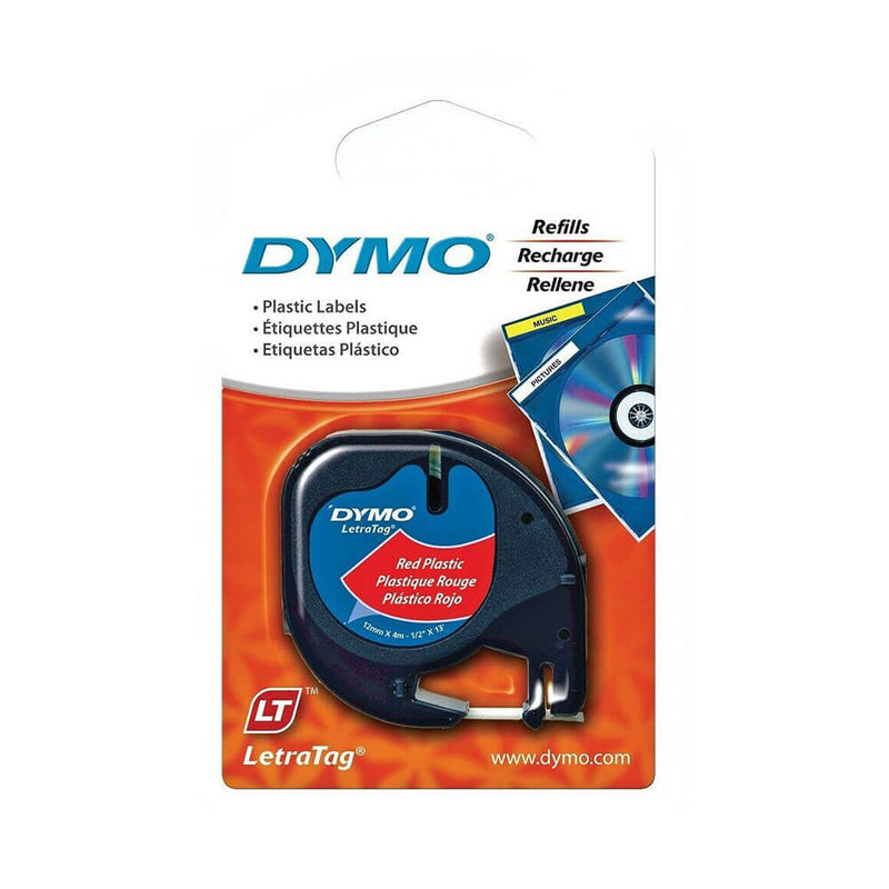 Dymo Letra-Tag Ruban Étiquette Plastique