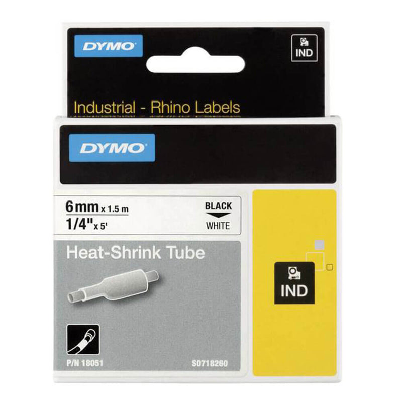 Dymo Rhino Pro Heat Shrink Tape Label (19mm)