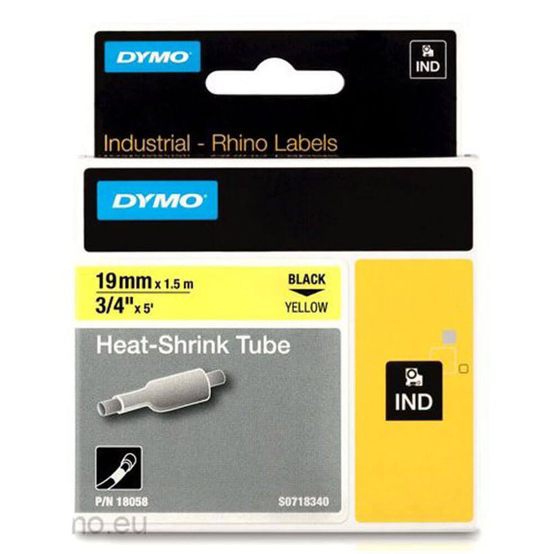 Dymo Rhino Pro Heat Shrink Tape Label (19mm)